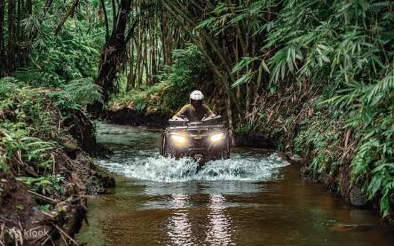 ATV river crossing